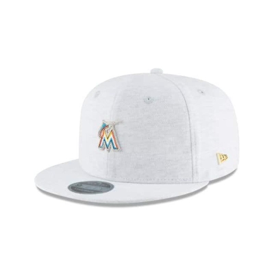 Sapca New Era Miami Marlins MLB Micro Stitch 9FIFTY Snapback - Gri